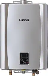 Rinnai E21-21 litros GLP Prata - Aquecedor de Água a Gás Digital REU-E211 FEH