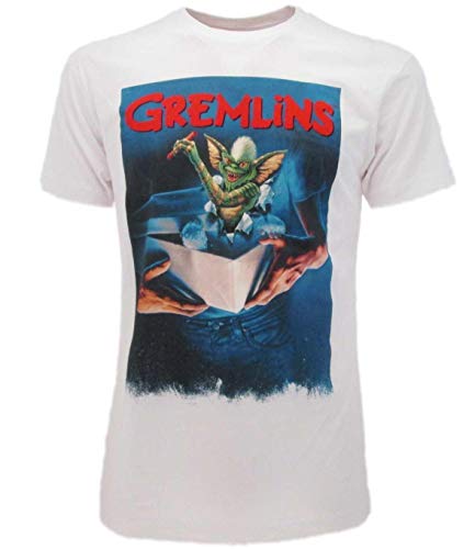 Sabor srl Camiseta original de la película Cult de los años 80, color blanco blanco XS