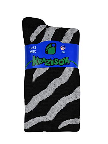 Image of TCK Sports Krazisox Zebra Stripe Socks