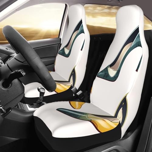 Housse de siège avant de voiture lot de 2 coussins universels design talons hauts