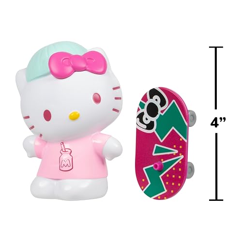 Hello Kitty and Friends, 4” Ultra-Premier 6-Figure Set - Hello Kitty, Kuromi, My Melody, Cinnamoroll, Pompompurin, and Keroppi - Officially Licensed Sanrio Product from Jazwares