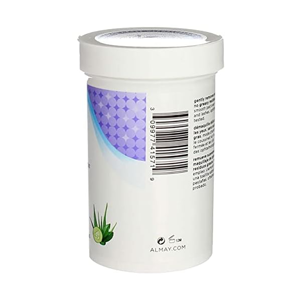 Almay Oil Free Gentle Eye Makeup Remover Pads, 120 Count (Pack of 3)3