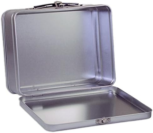 Miniatura 2 de Fiambrera de metal liso tamaño mediano