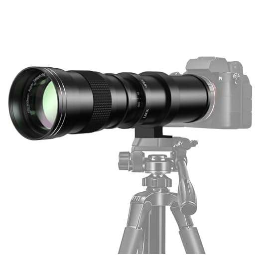 420-800mm Telephoto Lens for Canon Cameras
