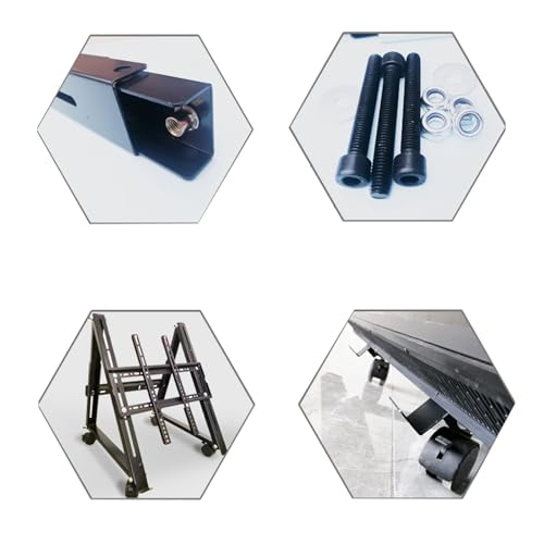 Soporte móvil para TV THEGA para 32-75 pulgadas miniatura 5