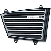 Kuryakyn Classic Faceplate for HyperchargerTM ES, Satin Black & Machined