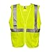 Cordova VMFR2012XL Cor-Brite Type R, Class II, FR Modacrylic Lime Mesh Vest, 5.8 OZ Glenguard Modacrylic/Aramid Mesh, Hook & Loop Closure, 2-Inch Silver Reflective Tape, 2X-Large, 3-Pack