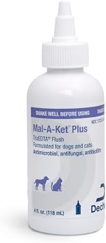 Mal-A-Ket Plus Triz EDTA Flush for Dogs and Cats, 4 oz