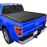 Tyger Auto T1X Soft Roll-Up in Fabric Truck Bed Tonneau Cover Compatible with 2021-2026 Ford F-150; Lightning | 5.5' (67") Bed | TG-BC1F9064X