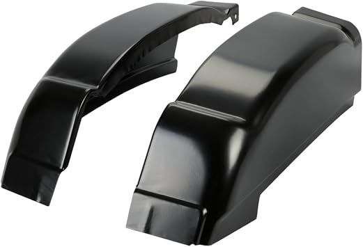 Slip on Cab Corners Set for Silverado 1500 00 04-06,for Silverado 1500/1500HD/2500HD/3500 Classic 07,for Silverado 1500HD 01-03 05-06,for Sierra 1500 00 04-06 Crew Black Coated Steel