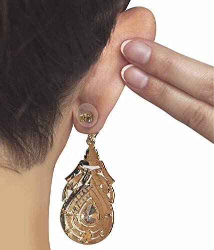Invisible Ear Lobe Support Tape, Skin Friendly,Stretched (Pack of 60)