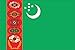 Produktbild flaggenmeer® Flagge Turkmenistan 110 g/m² ca. 60 x 90 cm