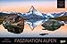 Produktbild Faszination Alpen 2026: Großer Foto-Wandkalender mit Bildern von Gipfeln der Alpen. Edler schwarzer Hintergrund. PhotoArt Panorama Querformat: 58x39 cm.