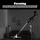Godox VSA-19K Spotlight Attachment Kit, konischer Snoot mit 19° Projektionslinse und 9 Gobos für Bowens Mount Flash Speedlite, Studio Strobe Monolight, Fotografie LED Licht und Video Licht (VSA-19K)