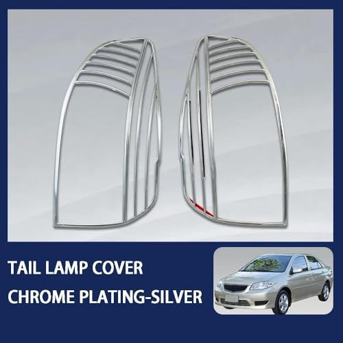 Couvercle feu arrière ABS chromé pour Vios 2003-2007 - 2
