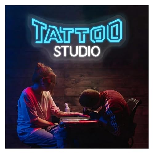 Lampe néon pour studio de tatouage : transformez votre mur de salle