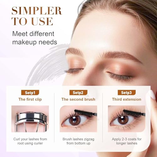 Iron-Eye-MascaraWaschbare-Metal-Wand-Mascara-Schwarz-Wimperntusche-3D-Super-CurlingLang-anhaltendes-Volumen-klumpenfrei-mit-wischfesten-Pigmenten-2Pack - Sparfuchs24.io - Preisvergleich & Top Angebote Online