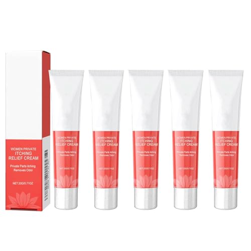 Crema Para El Alivio Del Picor Vagisafe, Cremas Calmantes Para El Cuidado íNtimo: Calma, Protege Y Restaura De Forma Natural,5pcs