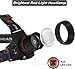 WINDFIRE New Brightest Red Light Hunting Headlamp Zoomable 3 Modes Bright Head Lamp Rechargeable Waterproof Headlight for Coyote Hog Varmint, Astronomy, Aviation