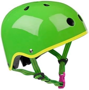 Micro Green Helmet with Yellow Trim - Small (48-53cm) by Micro Kickboard