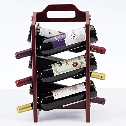 Soporte para botellas de vino moderno minimalista miniatura 3
