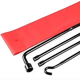 Red Hound Auto 2004-2014 Compatible with Ford F150 Spare Tire Tool Replacement Set Kit for Jack with Case