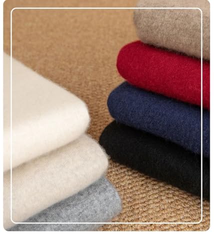 Mens V-Neck Pullover Sweater Long Sleeved Jacquards Knitted Cashmere Sweater Warm Soft Tops2