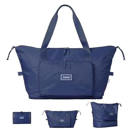 The Foldie Foldable Travel Tote Bag