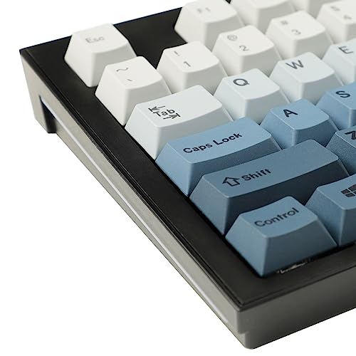 Image of 1.7mm Thickness PBT Gradient Keycaps Cherry Profile Dye Sub Mac Keyset for ANSI ISO 104 TKL GK61 96 75 GMMK NCR80 Mx Keyboard