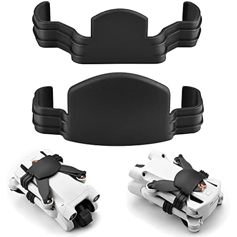 Dog's Booty Protector Helices para dji Mini 3 Pro Hélices Guard Estabilizador de Hoja de Hélice Protector Hélices Soporte de Hélices Fijación de Protección para dji Mini 3 Pro Drone Accesorios, Negro Cover