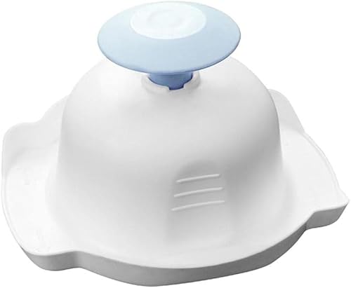 1Pc Blue Food Safety Holder for Mandolin Slicer,Finger Anti-Cut Protectors for Vegetable Grater, Peelers and Slicers,Food Slicer Cutter Finger Guard for Mandoline Slicer Grater Kitchen Utensils