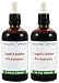 Produktbild 2X 100 ml Lugolsche Lösung 5% Jodlösung | Inhaltsstoffe in pharmazeutischer Qualität | 15% Lugols Liquid Formulierung | 5 Prozent elementares Jod und 10% Kaliumjodid | Braunglas Pipette | Heiltropfen®