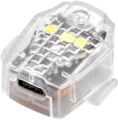 TECKEEN Luces estroboscópicas de dron, luz de iluminación anticolisión, luces de vuelo nocturnas con 3 colores para DJI Mini 3 PRO AIR2S MINI2