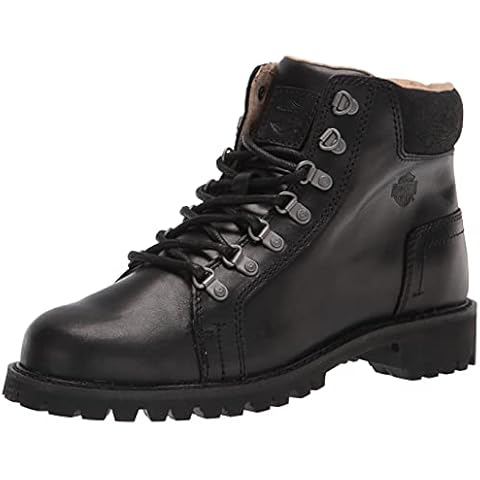 HARLEY-DAVIDSON FOOTWEAR Men's Weldon 5" Scratch Motorcycle Boot, Black, 11 UK Cover
