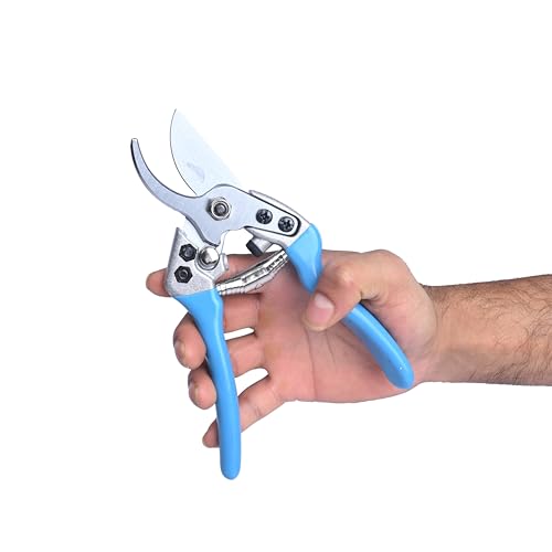 Image of Taparia Pruning Shear PS9 (195mm Cutter for 15-25mm Stem Capacity)-High Carbon Steel Blades for Long-Lasting Sharpness and precision-Comfortable Cushion Grip Handle-Durable Gardening Tool