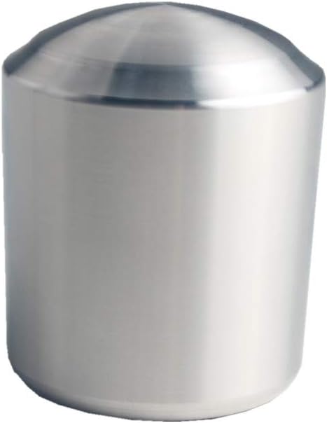 DEWHEL 1.29lb Heavy Weighted Stainless Steel Manual Shift Knob M12x1.25 - Polished Brushed Finish for Precise Shifts