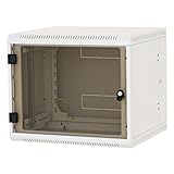 Triton RBA-09-AD6-CAX-A1 Estante Bastidor de Pared Blanco - Estantería (25000 kg, Bastidor de Pared, Blanco, 48,3 cm (19"), 23,9 kg, 600 x 615 x 500 mm)