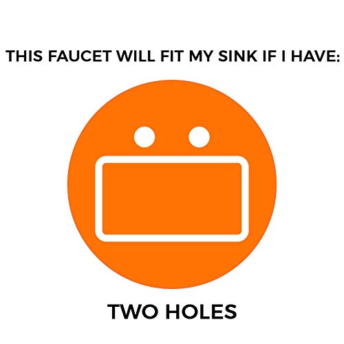 Pacific Bay Treviso Utility Laundry Sink Faucet - Threaded Brass Spout Hose End, Swivel Spout, 2-Handle Levers, Centerset (Brushed Satin Nickel Plated) #TOP6