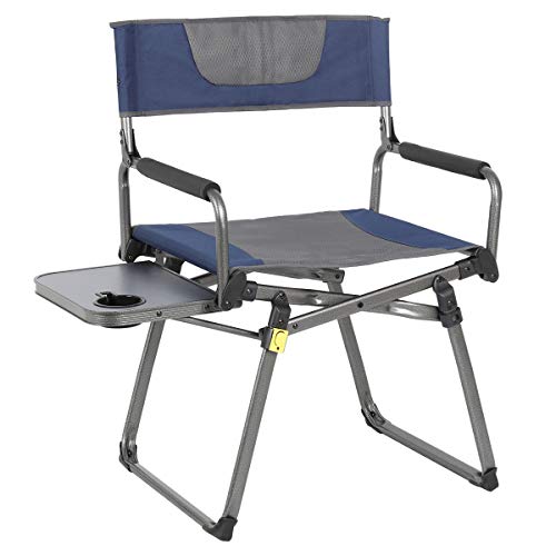 outdoor directors chair with side table