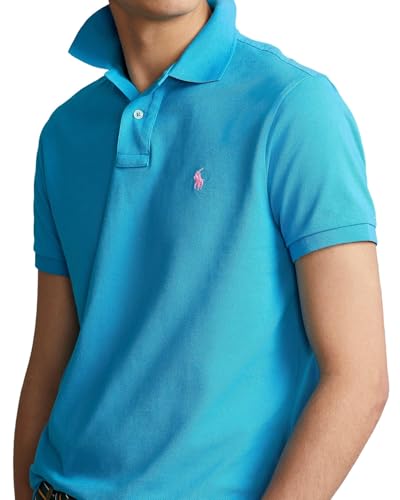 Image of POLO RALPH LAUREN Men's Custom Slim Fit Iconic Mesh Polo
