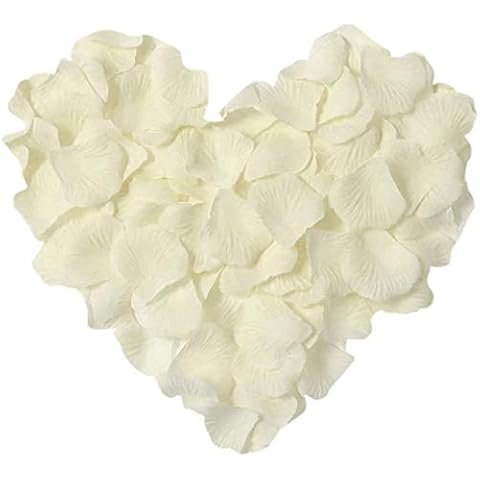 Zaptex Silk Rose Petals Artificial Flower Petals Red Petals for Romantic Night for Him SetWedding Party Decorations Cover