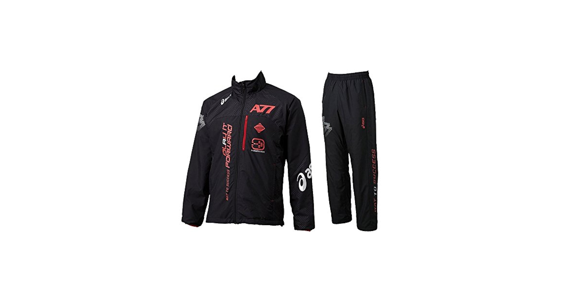 Amazon.co.jp: asics(アシックス) A77 ウインドブレーカー上下