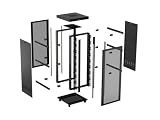 LANBERG Free Standing Cabinet 19inch 22U 800x800 mesh Door