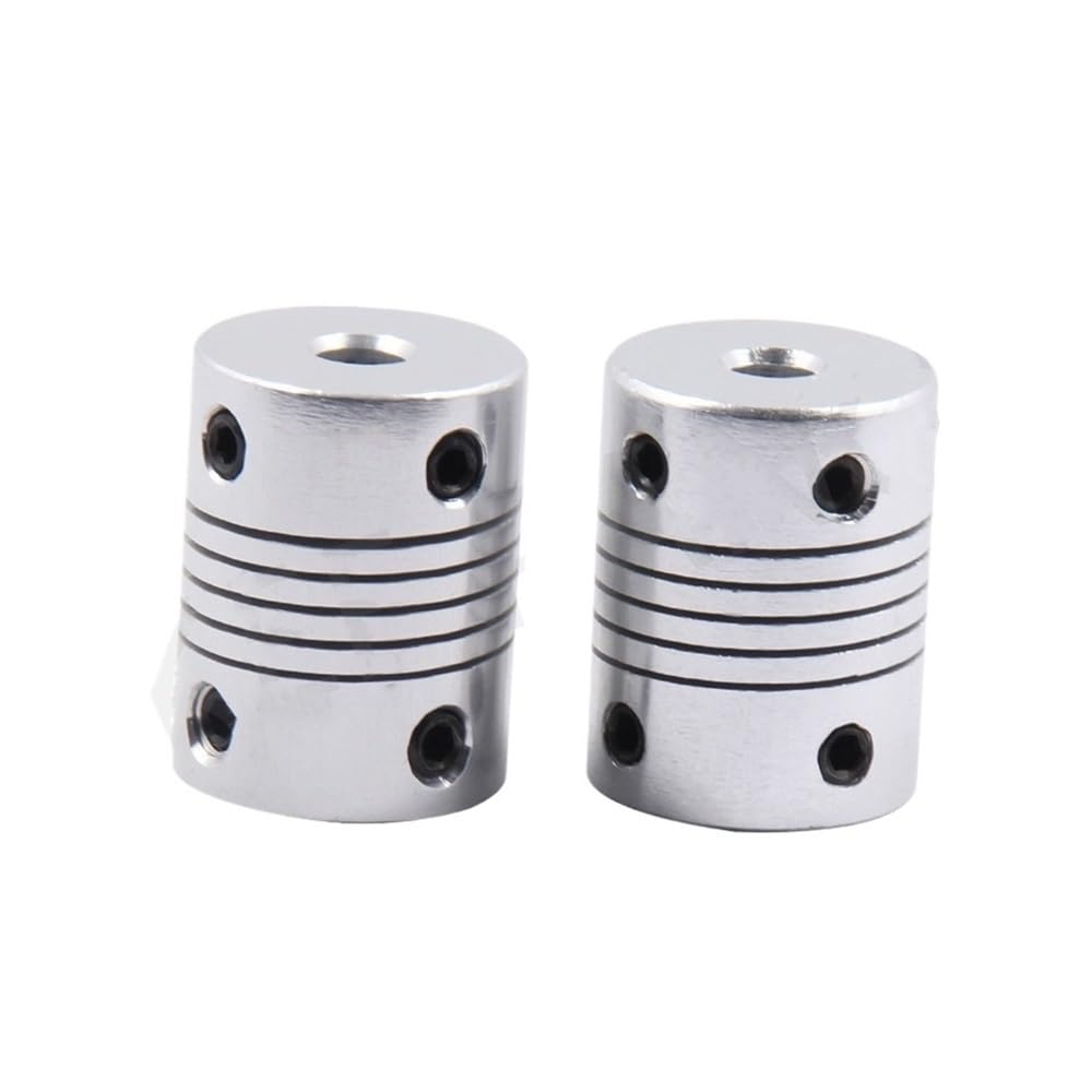 Acoplamiento universal de máquina herramienta para acoplamientos flexibles de 5 mm a 8 mm, diámetro exterior de 19 x 25 mm, 3/4/5/6/6,35/7/8/10 mm (5 x 8)