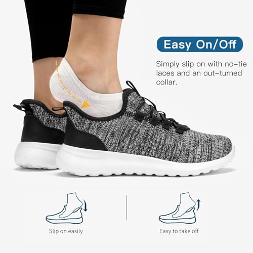 Walking Shoes Women Hands Free Slip on Sneakers with Arch Support2