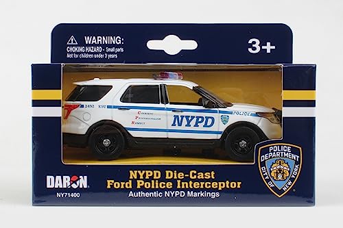 Daron NYPD Ford Police Interceptor 1:43 miniatura 1