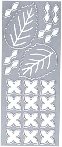Kaisercraft DD372 Dies-Hydrangea Flower, 2.25" x 5.75", Grey