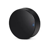 Smart IR Remote Control with Temperature and Humidity Sensor, 2.4G WiFi Universal Infrared Remote Control Hub with Thermometer Hygrometer for Smart Home Automation,Compatible with Alexa & Google Home
