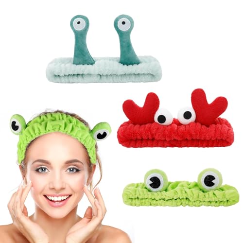Fascia Per Capelli In Spugna Regolabile, 2 Pezzi, Per Trucco E Spa, Western Gadget, Vari Colori