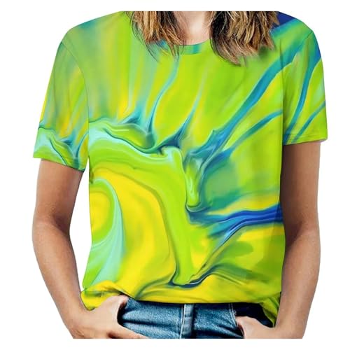 T-shirt tie-dye de plage cool et coloré pour les journées ensoleillées d'été